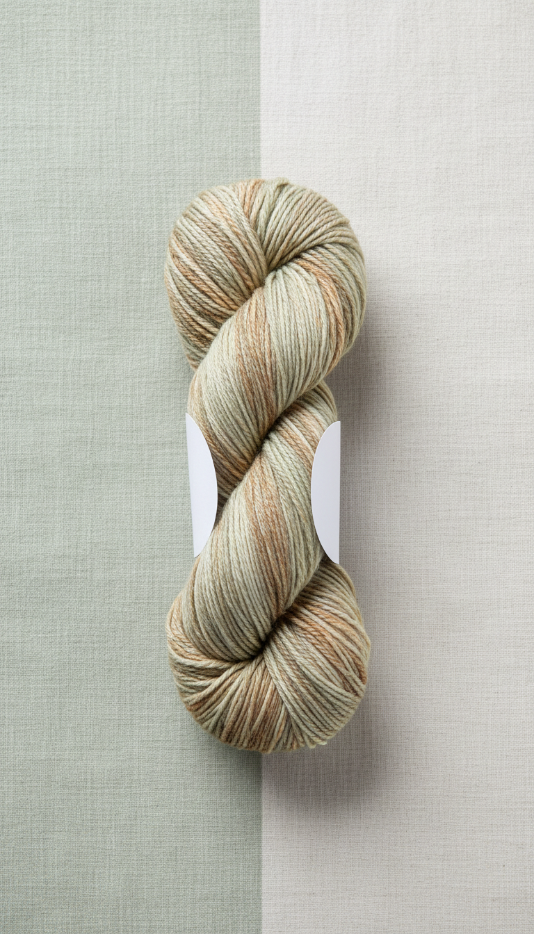 Sage Mist hand-dyed cotton skein