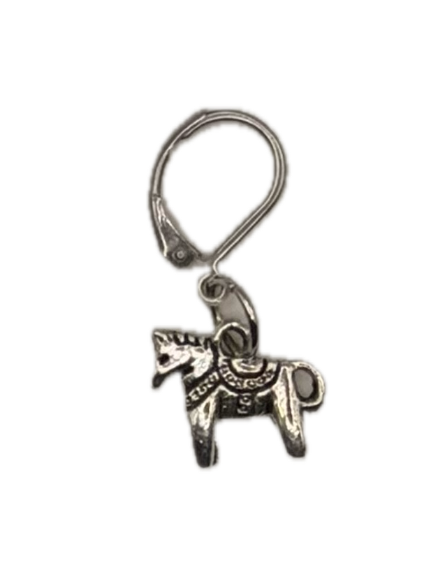 Dala Horse Stitch Marker